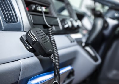 UHF Radio Fitted for water truck hire