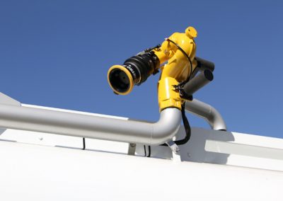 Water truck water cannon options