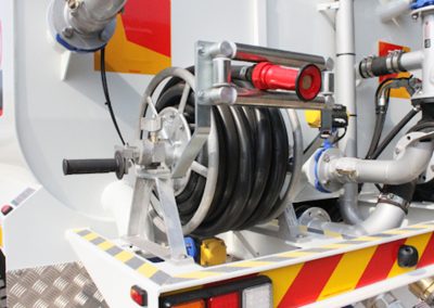 Water truck hire HoseReel