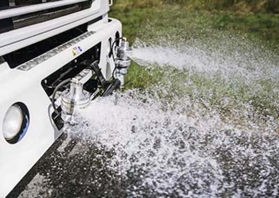 front water truck hire jets